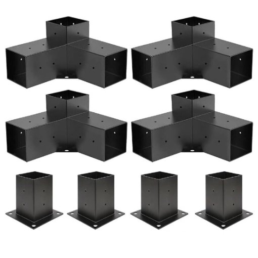 Heavy Steel Pergola Brackets Outdoor Hardware