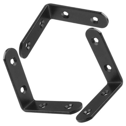 Iron Black Corner L Bracket Joint Corner Fastener