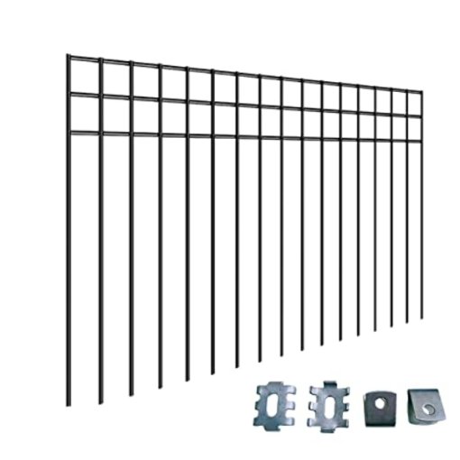 No Dig Garden Fence for Outdoor Yard Decorative