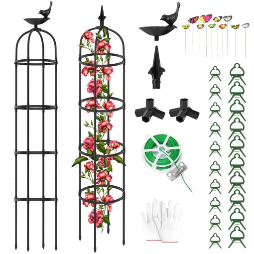  Garden Obelisk Trellis for Climbing Plants Outdoor