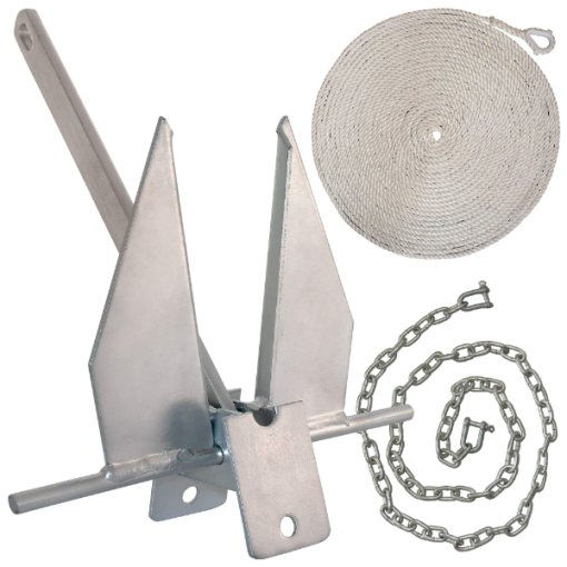Heavy Boat Anchor Kit with Chain 
