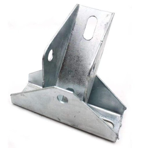 Four Holes Hot Galvanized Electro-Galvanized Triangle Connector 