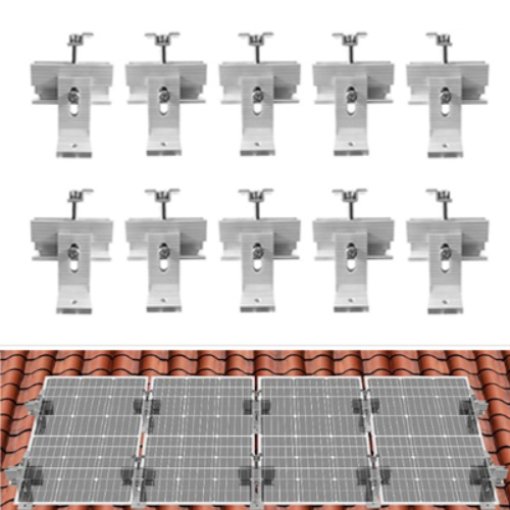 Roof Solar Panel Mounting Bracket System Kit